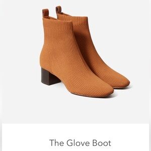 Everlane Glove Boot in Toffee, size 10